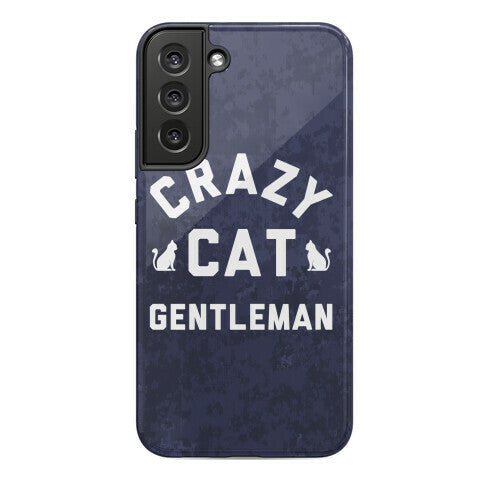 Crazy Cat Gentleman Phone Case
