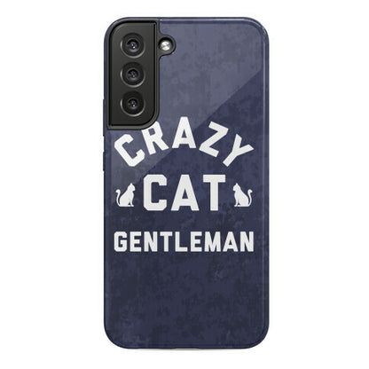 Crazy Cat Gentleman Phone Case