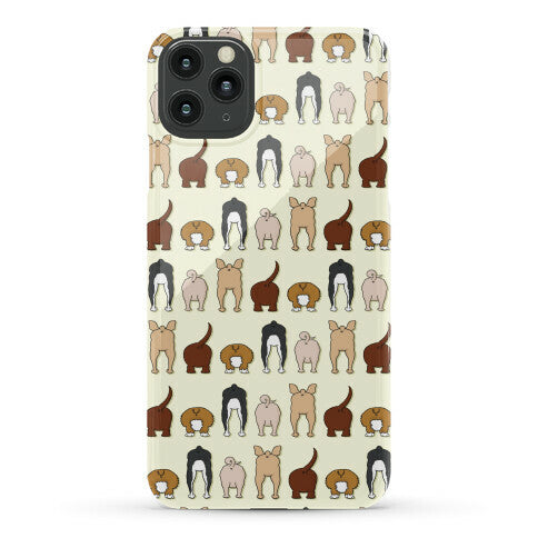 Dog Butt Pattern Phone Case