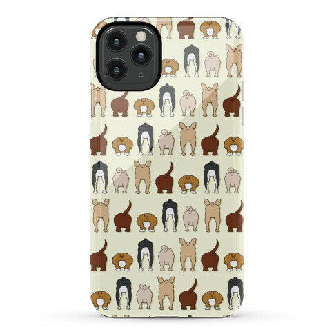 Dog Butt Pattern Phone Case