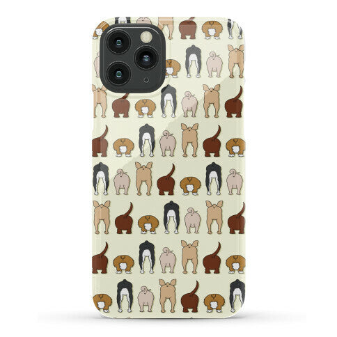 Dog Butt Pattern Phone Case