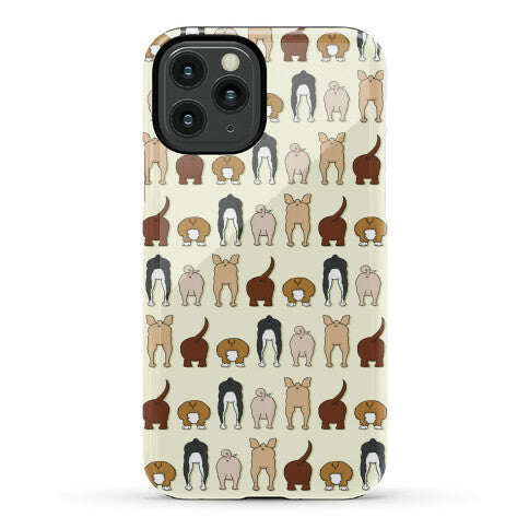 Dog Butt Pattern Phone Case