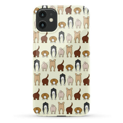 Dog Butt Pattern Phone Case