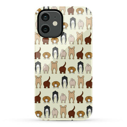 Dog Butt Pattern Phone Case