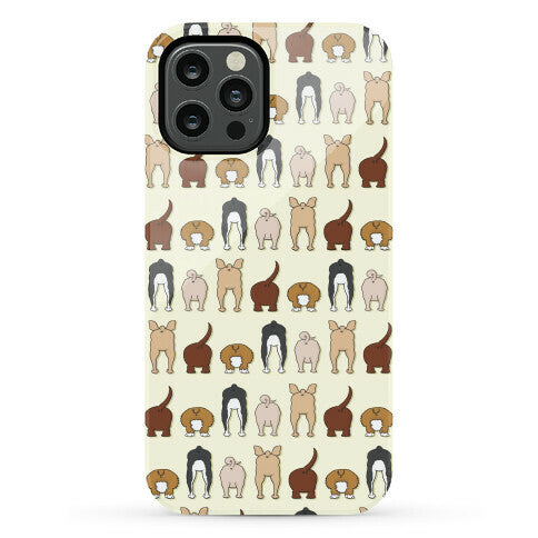 Dog Butt Pattern Phone Case
