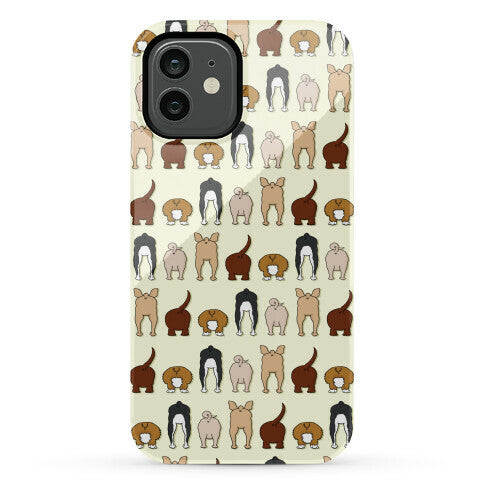 Dog Butt Pattern Phone Case