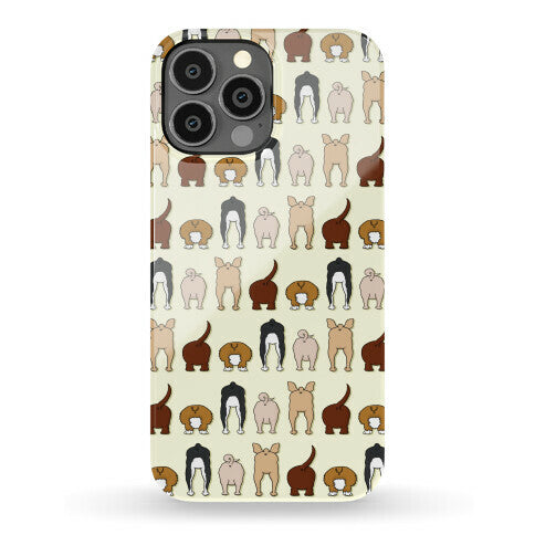 Dog Butt Pattern Phone Case
