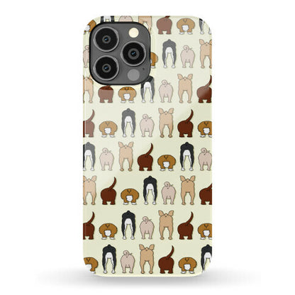 Dog Butt Pattern Phone Case