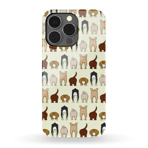 Dog Butt Pattern Phone Case