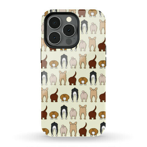 Dog Butt Pattern Phone Case