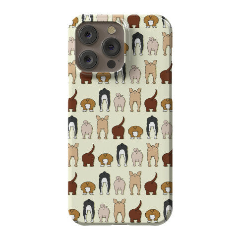 Dog Butt Pattern Phone Case