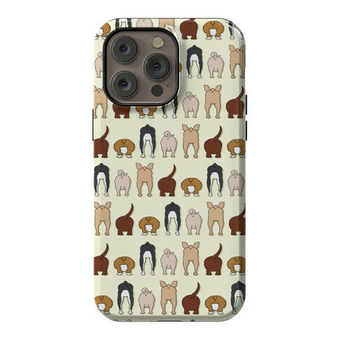 Dog Butt Pattern Phone Case