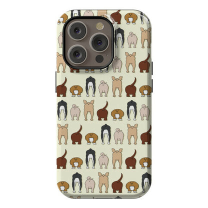 Dog Butt Pattern Phone Case