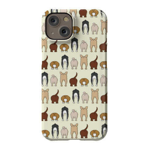 Dog Butt Pattern Phone Case