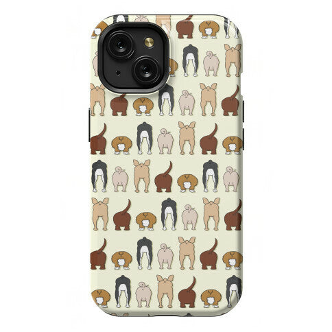 Dog Butt Pattern Phone Case