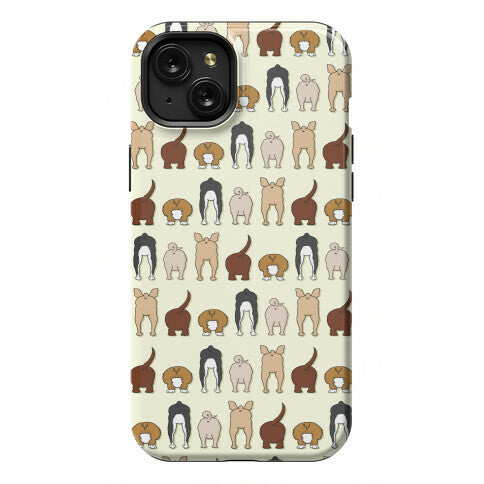 Dog Butt Pattern Phone Case