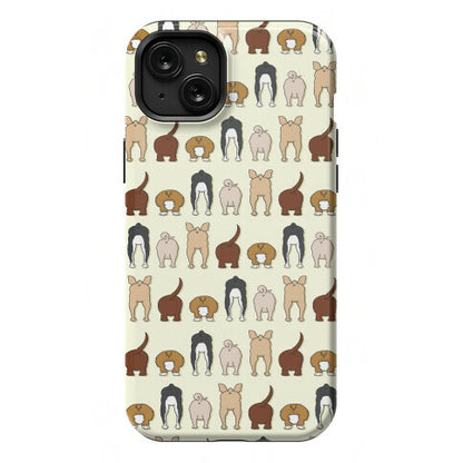 Dog Butt Pattern Phone Case