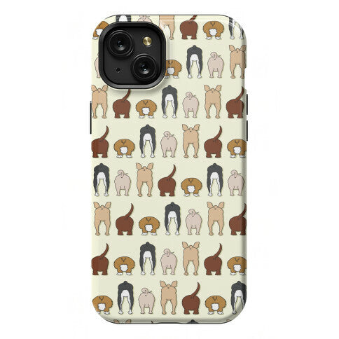 Dog Butt Pattern Phone Case