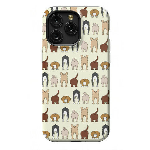 Dog Butt Pattern Phone Case