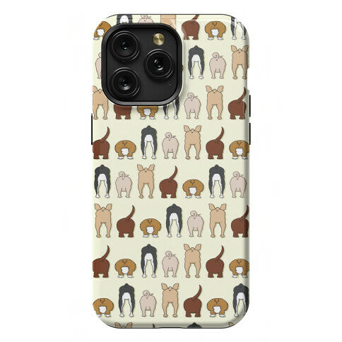 Dog Butt Pattern Phone Case