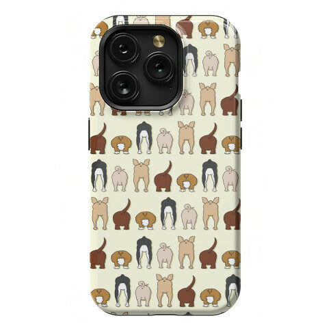 Dog Butt Pattern Phone Case