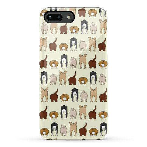 Dog Butt Pattern Phone Case