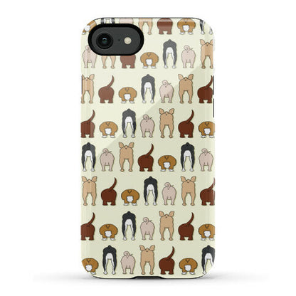 Dog Butt Pattern Phone Case