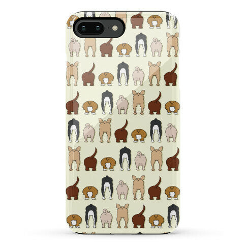 Dog Butt Pattern Phone Case