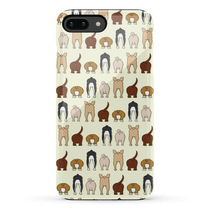 Dog Butt Pattern Phone Case