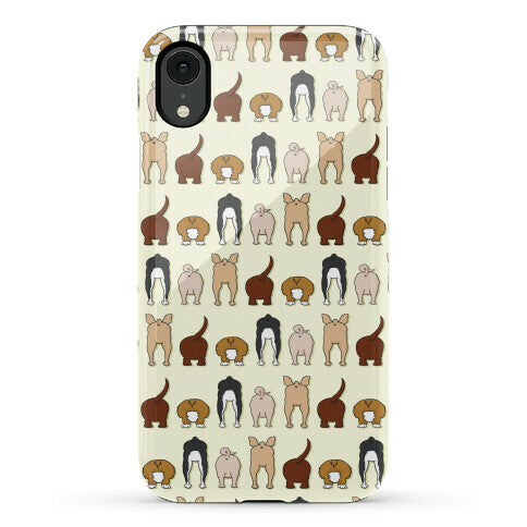 Dog Butt Pattern Phone Case