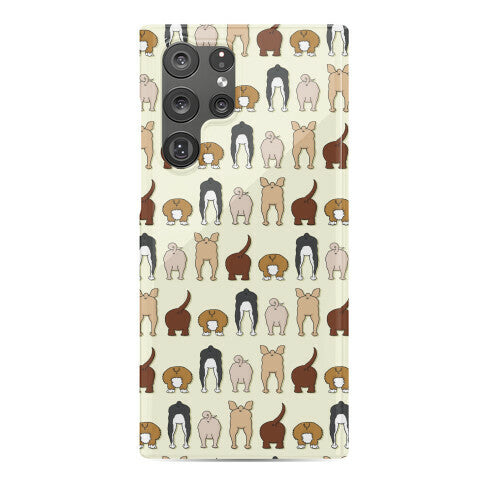 Dog Butt Pattern Phone Case
