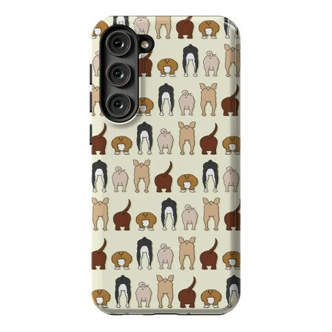 Dog Butt Pattern Phone Case