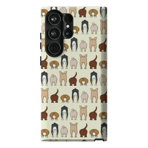 Dog Butt Pattern Phone Case