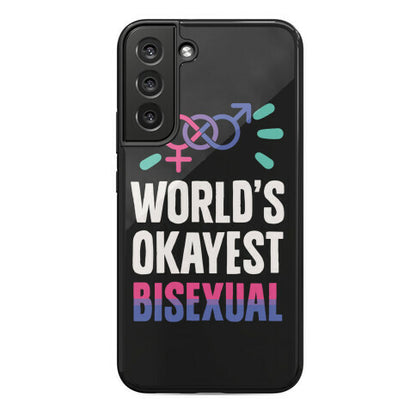 World's Okayest Bisexual Phone Case