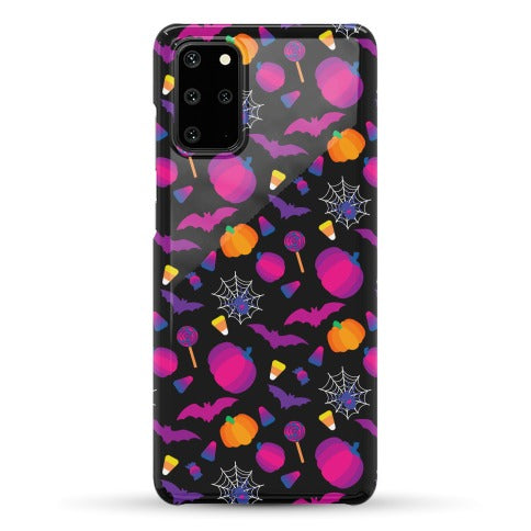 Bisexual Pride Halloween Pattern Phone Case