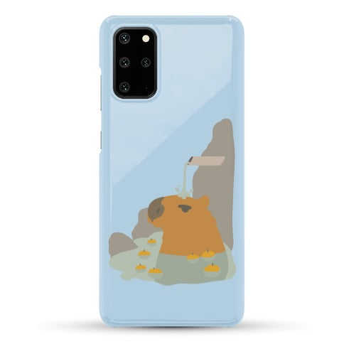 Capybara Hot Spring Phone Case