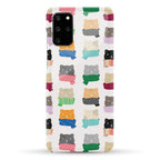 Cats In Scarfs Pattern Phone Case