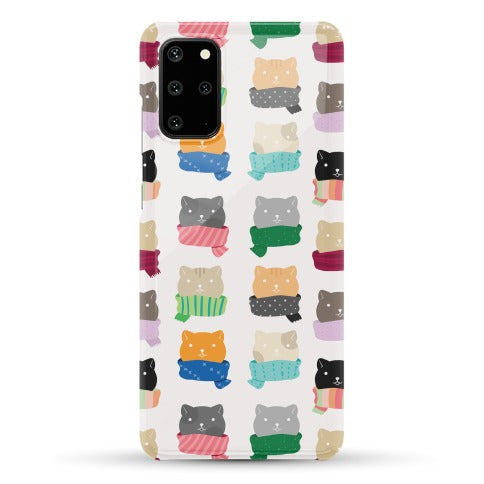 Cats In Scarfs Pattern Phone Case