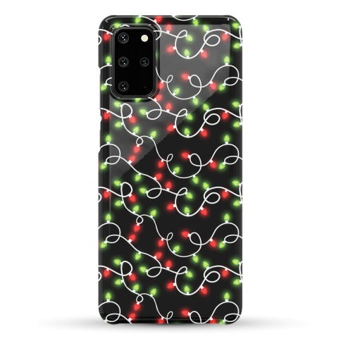 Christmas Lights Pattern Phone Case