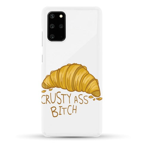 Crusty Ass Bitch Croissant Phone Case