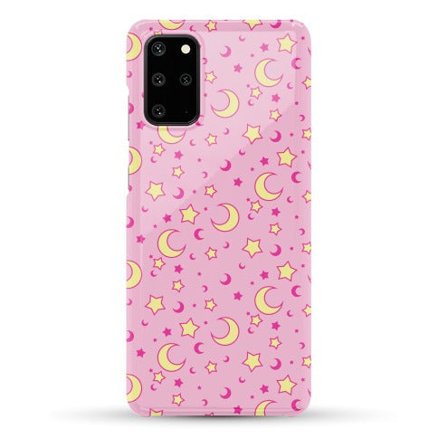 Dreamy Pastel Moon And Stars Phone Case