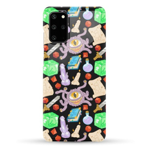 Dungeons and Dragons Hidden Peen Pattern Phone Case