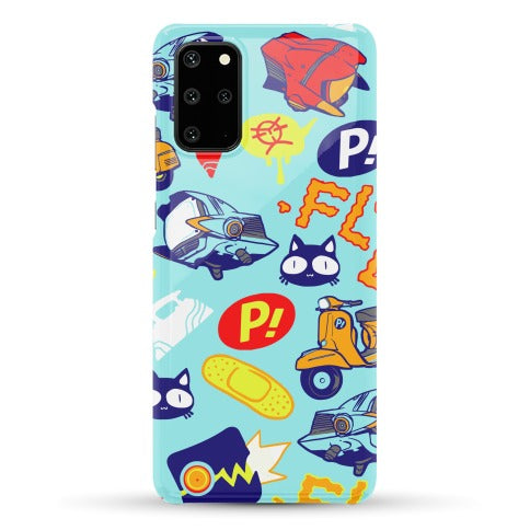 FLCL Anime Pattern Phone Case