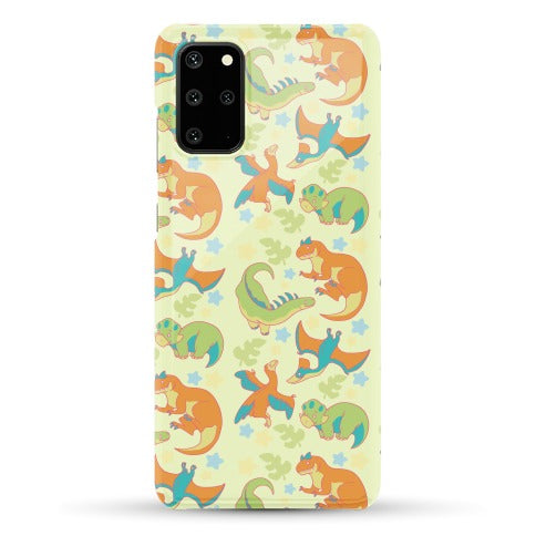 Funky Dinosaur Friends Pattern Phone Case