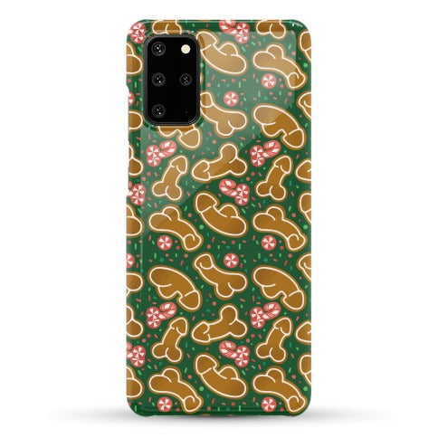 Gingerbread and Candy Cane Penises  Phone Case