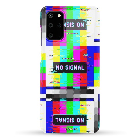 Glitchy No Signal Bars Phone Case