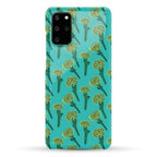 Green Carnation Pattern Phone Case