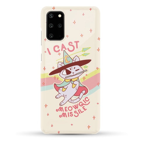 I Cast Meowgic Missile  Phone Case