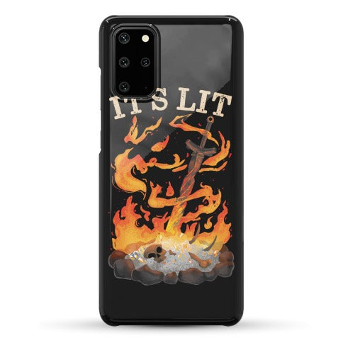 It's Lit Bonfire Phone Case