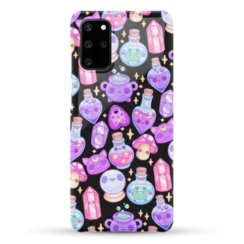 Kawaii Witchy Pattern Phone Case